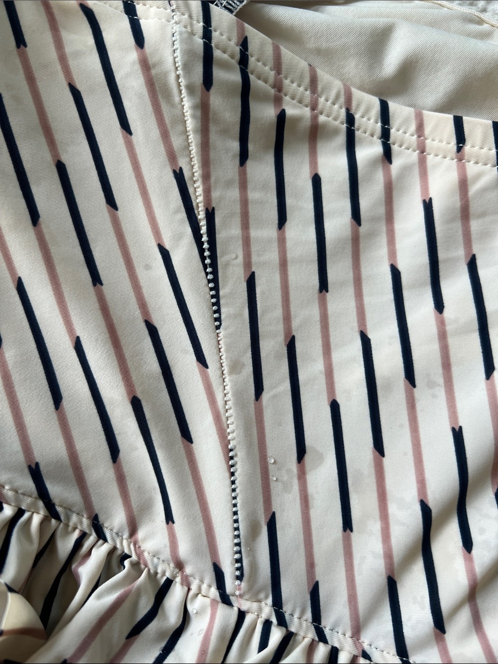 Marc by Marc Jacobs Ruffle One Piece Neutral - Picture 13 of 13
